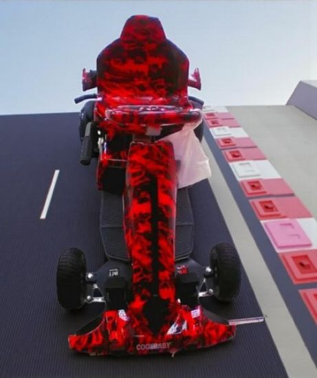 صورة سكوتر كارتنج كبير